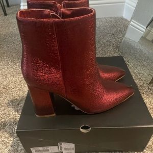 NIB ShuShop Wine Color booties
